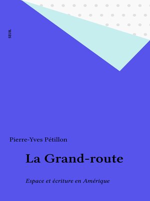 cover image of La Grand-route